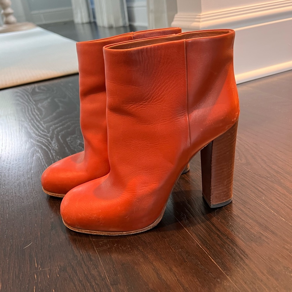 CELINE leather boots